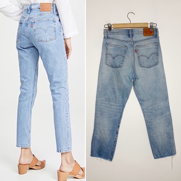 Levi's Denim - LEVI'S 700 series high waisted cropped jeans